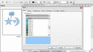 OpenOffice Videotutorial Italiano Parte 5  Draw [upl. by Beverie588]