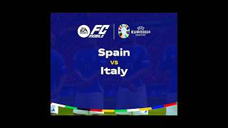 Spain vs Italy eurofinal footballtournament bestgoal fifa efootball bestsoccergoal spain [upl. by Ludba]