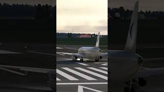 Sukhoi Superjet 100 Take Off aviation simulator msfs2020 airport fly flightsimulator [upl. by Susy]