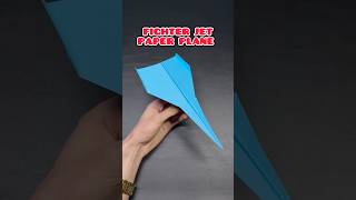 Fighter Jet Tutorial Paper Airplane shorts [upl. by Gnilrets58]