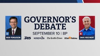 WATCH Washington state governor candidates debate over key issues heading into the election [upl. by Annetta9]