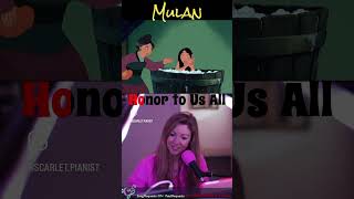 Honor to Us All  Mulan disney disneymusic mulan piano [upl. by Fitzger685]