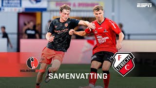 ASSIST voor DOELMAN Wouter VAN DER STEEN 😨  Samenvatting Helmond Sport  Jong FC Utrecht [upl. by Luis354]