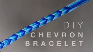 DIY Chevron Friendship Bracelet [upl. by Danae]