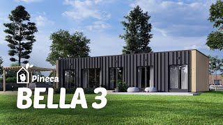 Casa in legno prefabbricata abitabile BELLA 3 75 m² [upl. by Lyrred482]