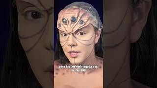 Mitología griega🕷️❤️ makeup halloween mitologiagriega historias leyendas mitos makeupartist [upl. by Service]