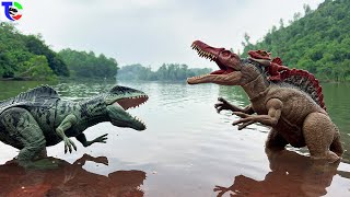 VRex vs Spinosaurus  Animation Part 23 [upl. by Necyla]