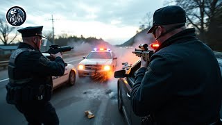 Most Shocking Ways Police Stopped Suspects  When Cops Are On Time  Instant Karma [upl. by Amias]