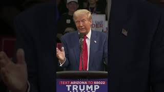 Trump unveils border plan vows to end invasion at Arizona rally [upl. by Ymmaj]