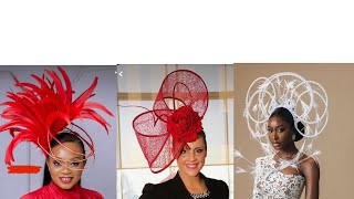 TRENDY STATEMENT FASCINATORSHATS IDEAS FOR RICH LADIES [upl. by Anette]