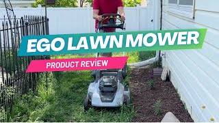 EGO Power LM2114SP 21quot Cordless SelfPropelled Electric Lawn Mower  Product Review [upl. by Rotsen167]