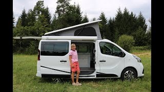 Kompakt alltagstauglich und stylisch ist der neue Adria Active CampingBus 2020 auf Renault Basis [upl. by Votaw153]