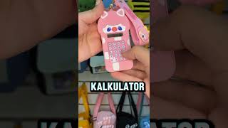 KALKULATOR MINI JADI GANTUNGAN KUNCI JUGA‼️⁉️‼️😍 pink kalkulator aksesoris mini [upl. by Eahcim]