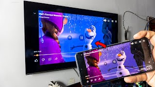 How to Connect Android Phone to Smart TV  Screen Mirroring  Wireless Display [upl. by Ainotna915]