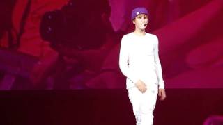 Justin Bieber One Less Lonely Girl Live Toronto [upl. by Mohun437]