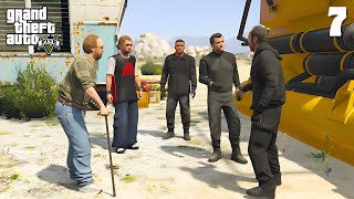 MICHAEL STEAL MILITARY SECRET WEAPONS  GTA 5 HINDI GAMEPLAY 7 [upl. by Setiram]