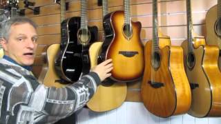 Guitar Review  Overview of Lag Tramontane series models [upl. by Naired]