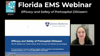 Ellen Pil Dr Asa Margolis amp Dr Matt Levy Diltiazem in EMS 9624 [upl. by Grannias]