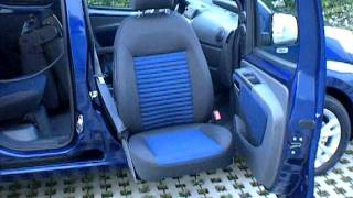 Allestimenti per disabili  Sedile girevole Fiat Qubo [upl. by Worsham348]