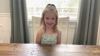 Madison’s 4 year old interview [upl. by Royo]