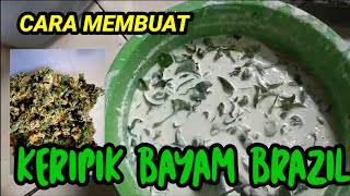 MEMBUAT KERIPIK BAYAM BRAZIL [upl. by Stralka]