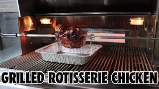 Grilled Rotisserie Chicken  RCS Gas Grill [upl. by Ellehcirt]