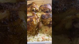 OVEN BAKED CHICKEN amp RICE😉delicoius viral chicken ricerecipe [upl. by Stenger]