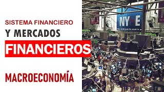 Sistema financiero concepto y participantes de mercados financieros [upl. by Lowson]