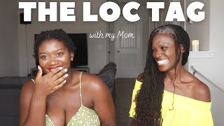 The LOC TAG with my MOMtraditional locs and microlocs [upl. by Newby]