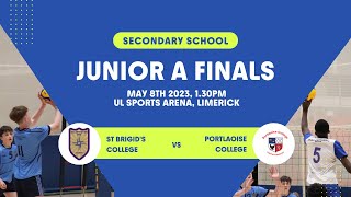 Junior Boys A Final 2023  St Brigids College vs Portlaoise College [upl. by Kcuhc175]