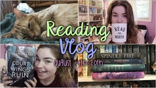 MINI CLOTHING amp BOOK HAUL  Reading Vlog 4 August 14th  20th [upl. by Leontina]