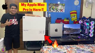 MY APPLE MAC PRO IS HERE  FIRST PERSON TO BUY IN INDIA  🔥🔥 [upl. by Eelloh]