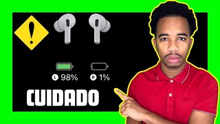 ¿Por qué Solo se CARGA 🔋 1 AirPod 🎧 ⚠️ PELIGRO [upl. by Woodring]