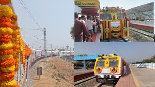 Ghatkesar  Lingampalli MMTS Inauguration  Flag off by PM MODI at Ghatkesar  End to E full journey [upl. by Nerfe]