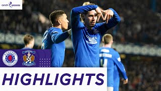 Rangers 31 Kilmarnock  Gers Sign Off For Winter Break With Dominant Win  cinch Premiership [upl. by Airbas]