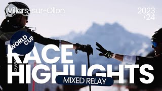 VillarssurOllon  World Cup  Mixed Relay Race Highlights 2024  ISMF [upl. by Lexa154]