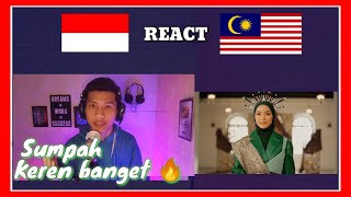 BUNGA  INTAN PAYUNG FEAT NORANIZA IDRIS  INDONESIA REACTION [upl. by Olympia]