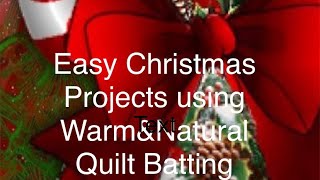 DIY Simple Christmas Projects from Warm and Natural Fabric [upl. by Enerehs]