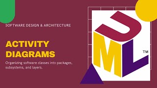 Lecture 11  Activity Diagrams  UML [upl. by Hayikat]