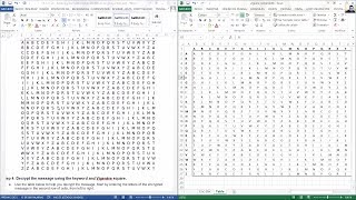7512 Lab  Exploring Encryption Methods  Vigenère Cipher [upl. by Devonna61]