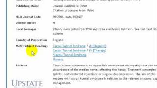 Chapter 3  Using Medical Subject Headings [upl. by Plotkin]