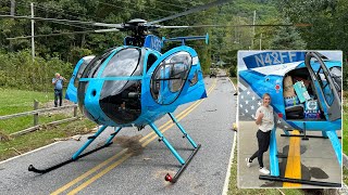 Taking Our Helicopter Into North Carolinas Disaster [upl. by Yduj]