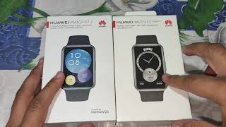 Unboxing Huawei Watch Fit 2 [upl. by Ydnarb]