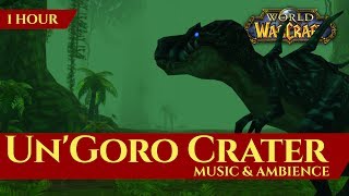 Vanilla UnGoro Crater  Music amp Ambience 1 hour 4K World of Warcraft Classic [upl. by Solakcin478]