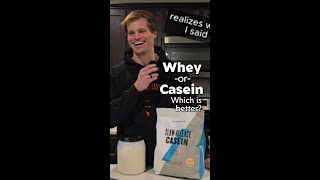 Did You Buy The Wrong Protein Powder Whey vs Casein [upl. by Janey410]