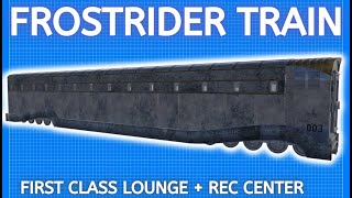 Frostrider Train Tour ❆ First Class Lounge  Rec Center [upl. by Mitinger]