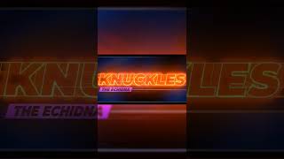 KNUCKLES THE ECHIDNA  TITLE ANNOUNCEMENT PARAMOUNT LEAK knucklesshow sonicthehedgehog sonic [upl. by Nohtahoj]