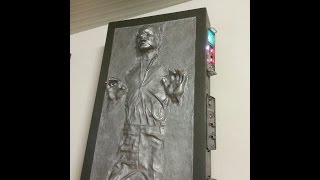 How to build Han Solo in Carbonite Lifesize  Germany [upl. by Pearl55]