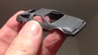 Hot Wheels DeLorean DMC Zamac Custom  Umbau Anokes Custom [upl. by Shaddock]