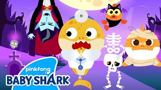 Spooky Monsters Visit Baby Shark Doctor  Compilation  Halloween Story  Baby Shark Official [upl. by Atiz]